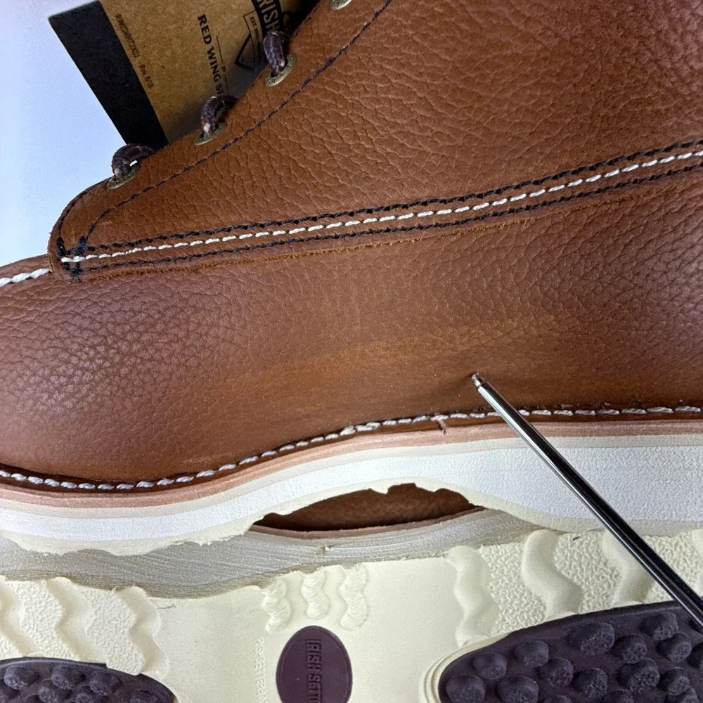 Irish Setter Wingshooter 896 Brown Leather Boots‎ Mens 11 E2 Waterproof 400g